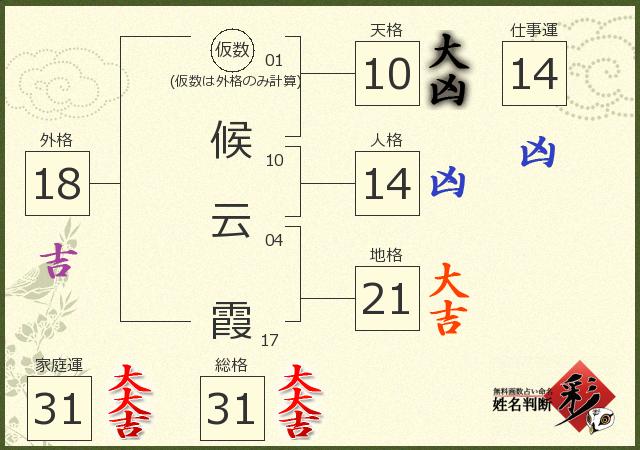 診断結果画像