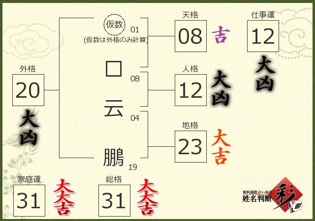 診断結果画像