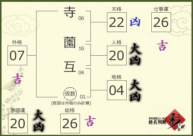 診断結果画像