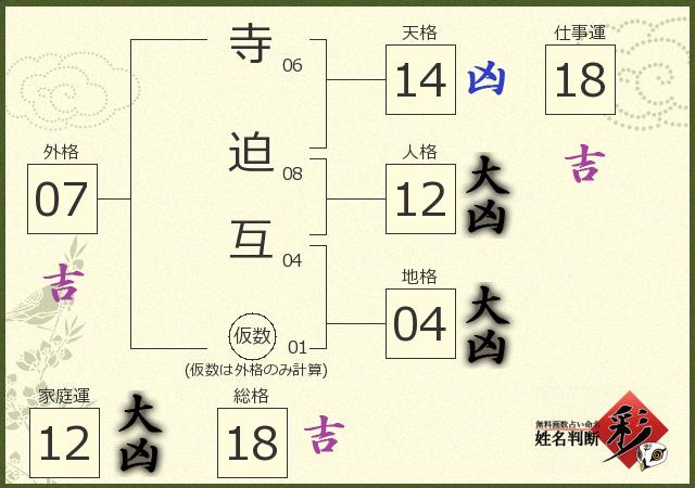 診断結果画像