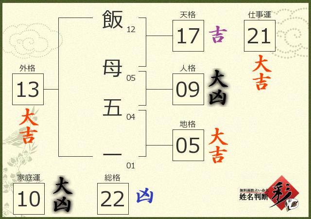診断結果画像