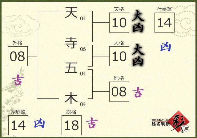 診断結果画像