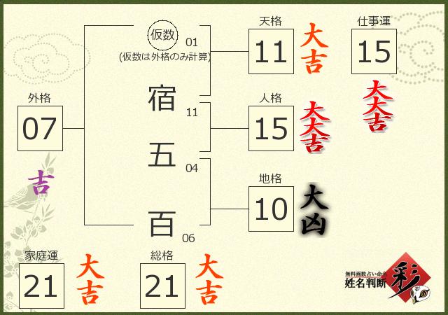 診断結果画像