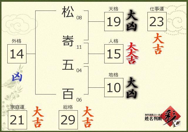 診断結果画像