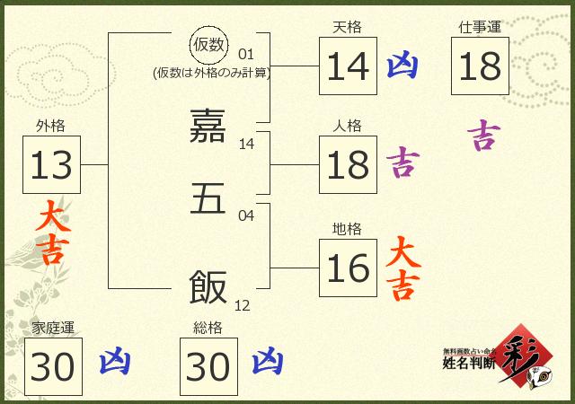 診断結果画像