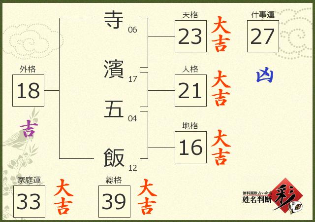 診断結果画像