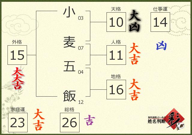 診断結果画像