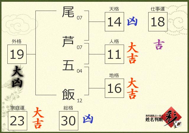 診断結果画像