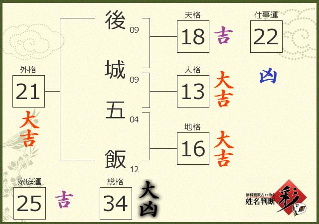 診断結果画像