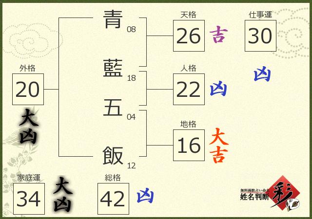 診断結果画像