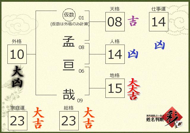 診断結果画像