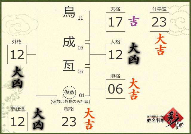 診断結果画像