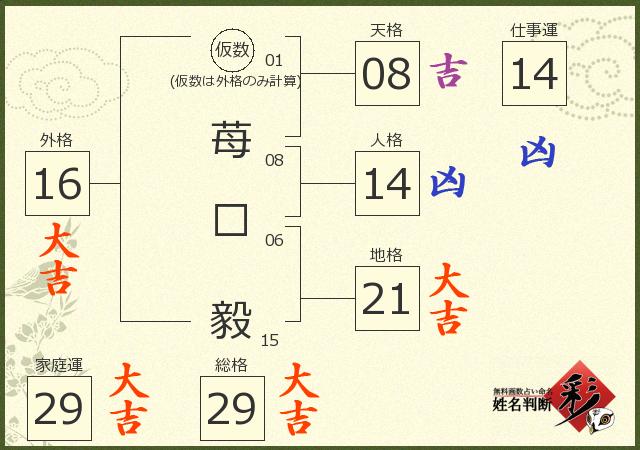 診断結果画像