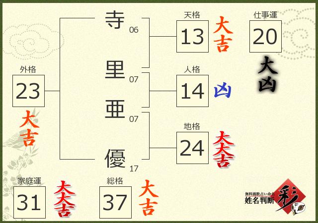 診断結果画像