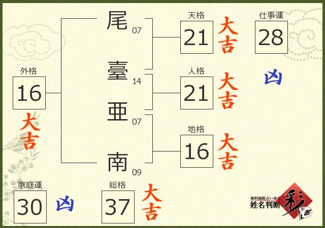 診断結果画像