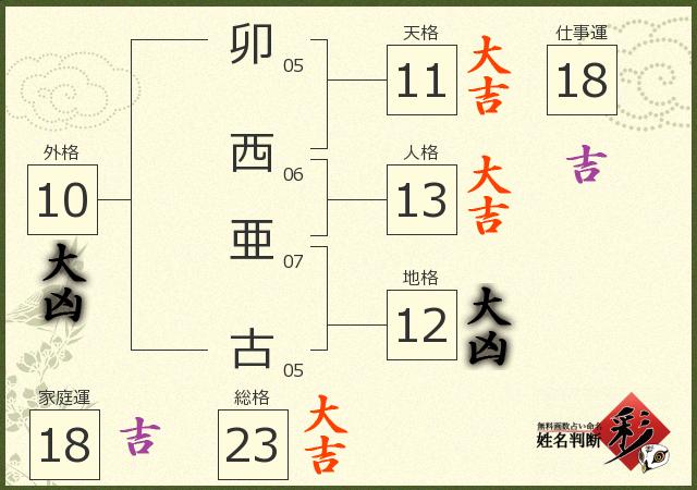 診断結果画像
