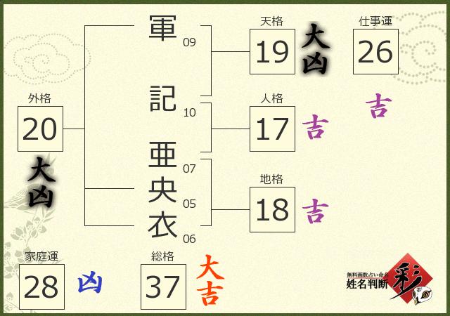 診断結果画像