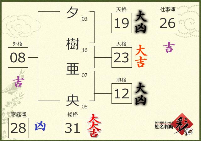 診断結果画像