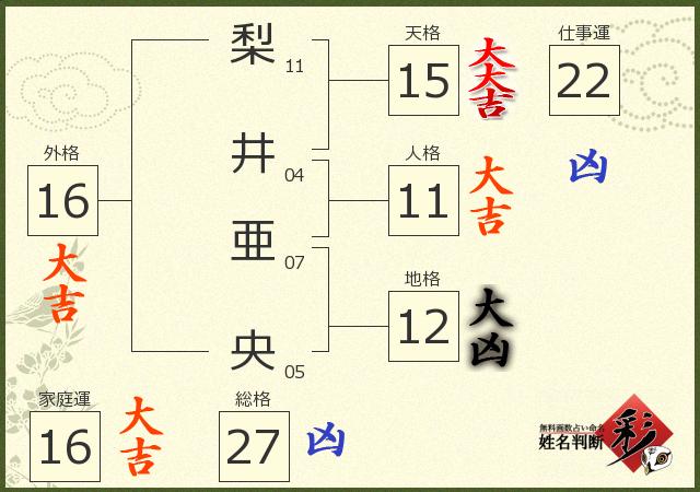 診断結果画像
