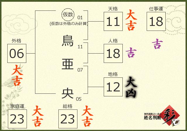 診断結果画像