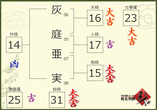 診断結果画像