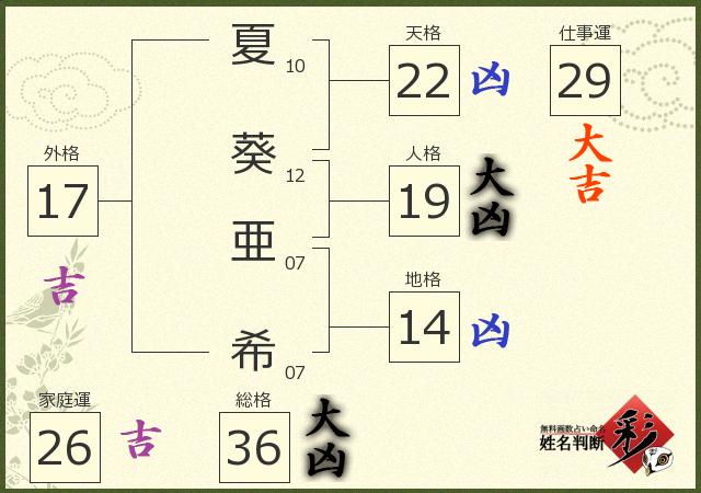診断結果画像