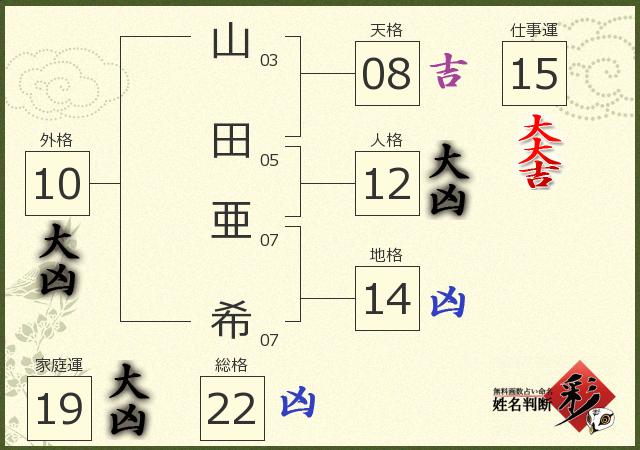 診断結果画像