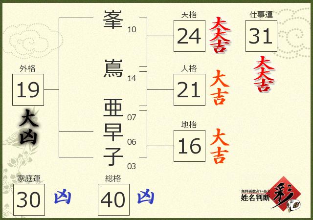 診断結果画像