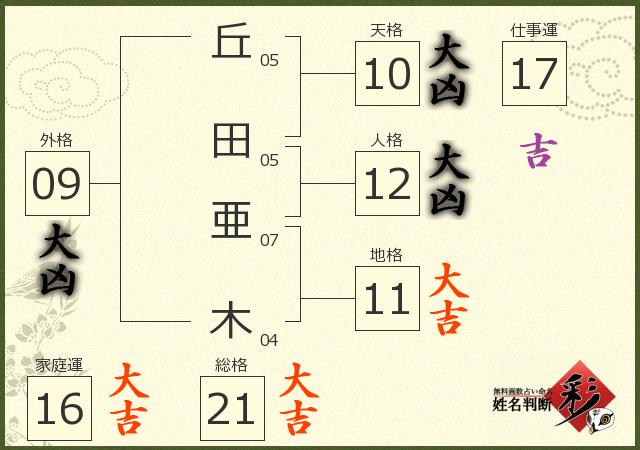 診断結果画像