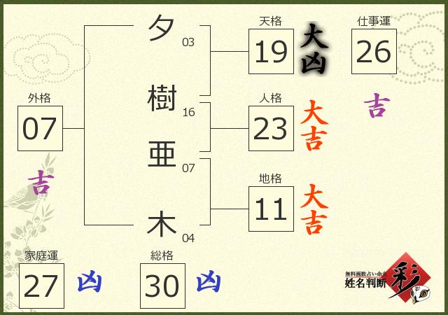 診断結果画像