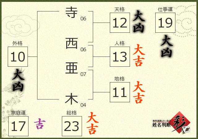 診断結果画像