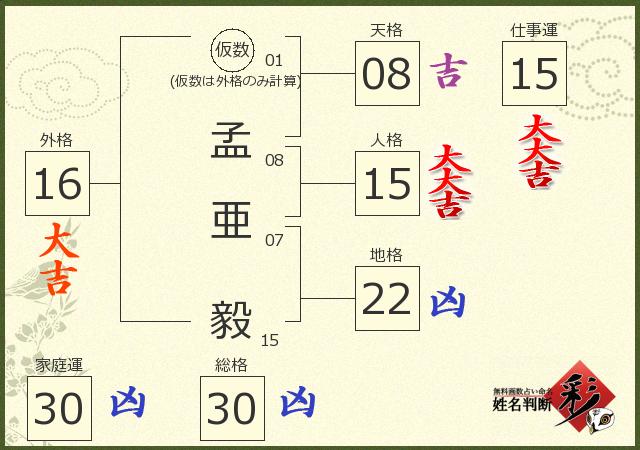 診断結果画像