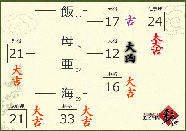 診断結果画像