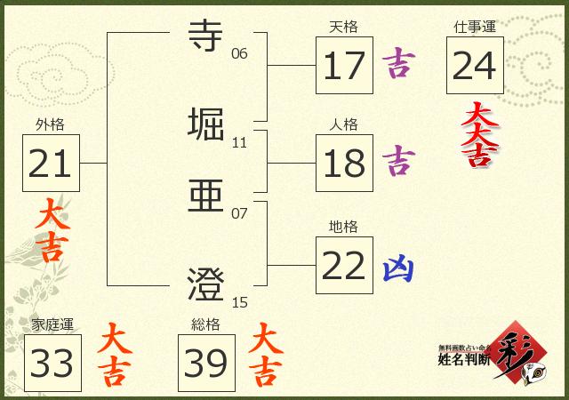 診断結果画像
