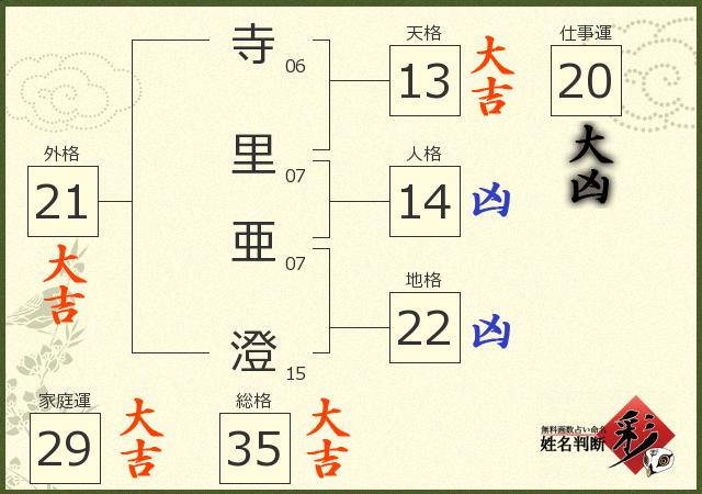 診断結果画像