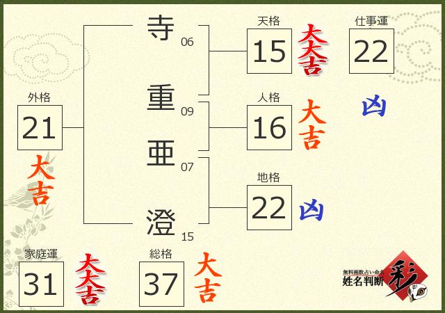 診断結果画像