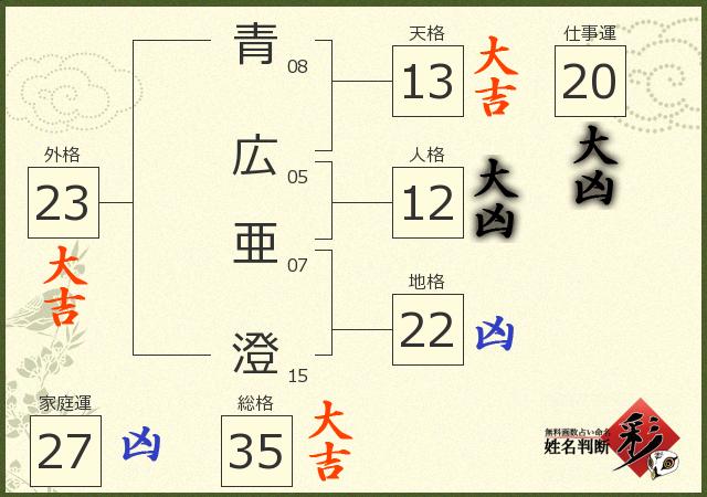 診断結果画像