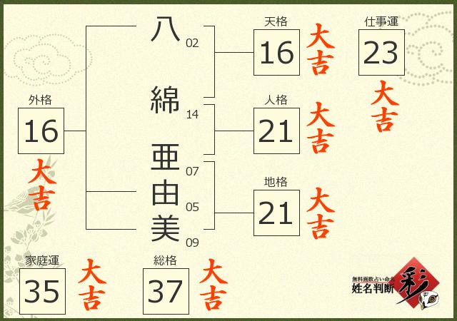 診断結果画像