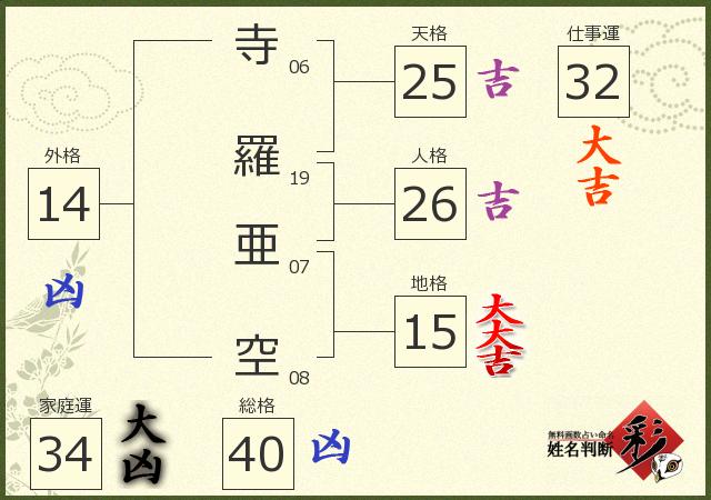診断結果画像