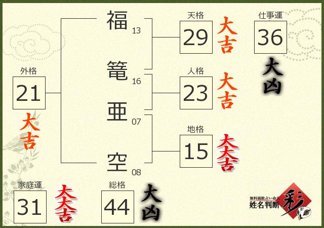 診断結果画像
