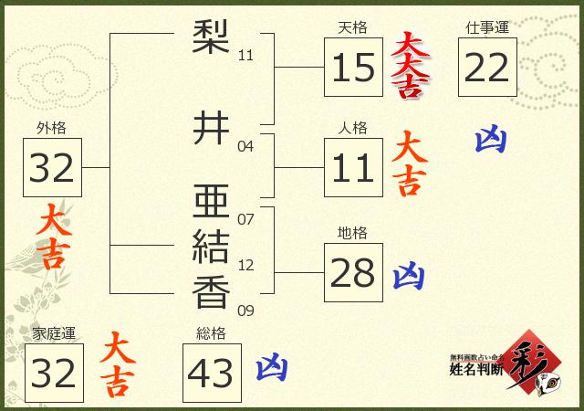 診断結果画像