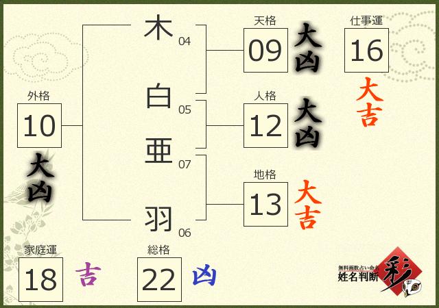 診断結果画像