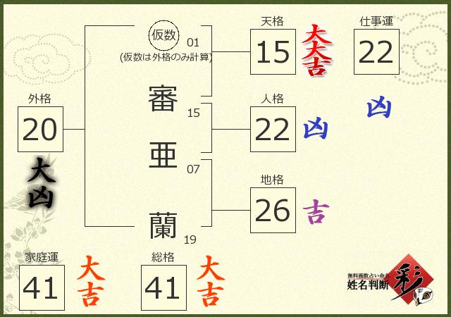 診断結果画像