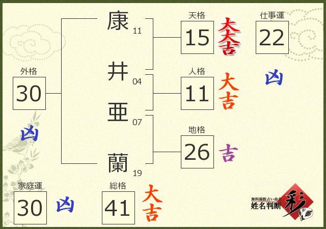 診断結果画像
