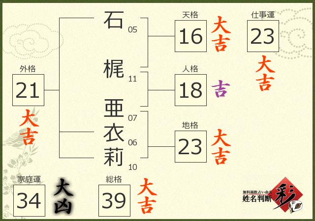 診断結果画像