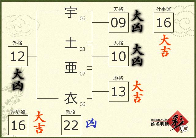 診断結果画像