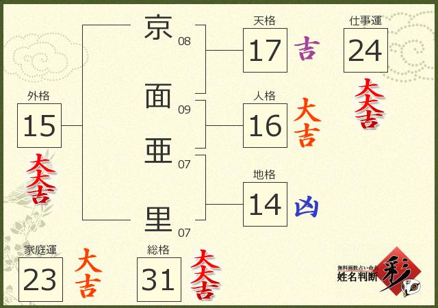 診断結果画像