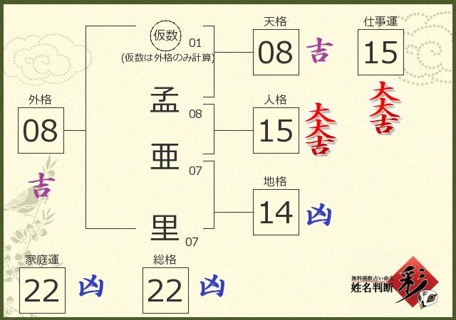 診断結果画像