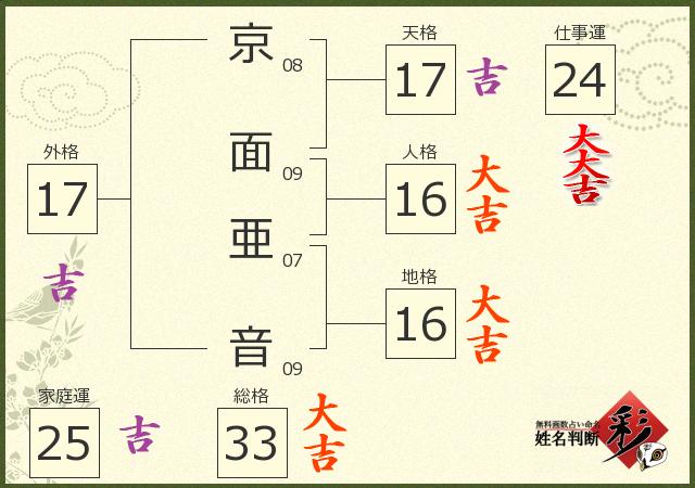 診断結果画像