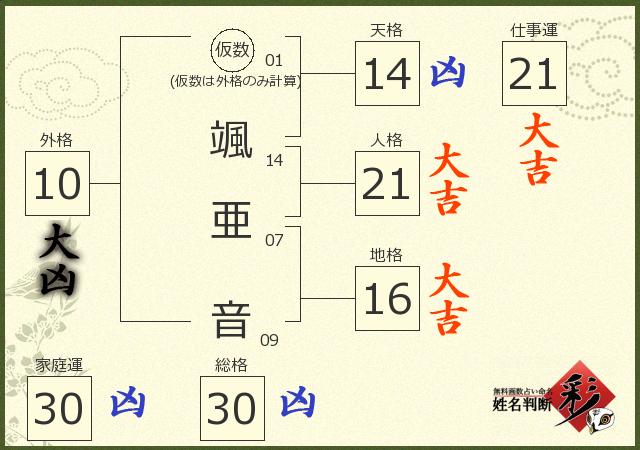 診断結果画像